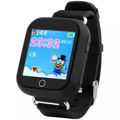 Смарт-часы UWatch Q100s Kid smart watch Black (F_50522)