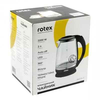 Электрочайник Rotex RKT15-G - 2