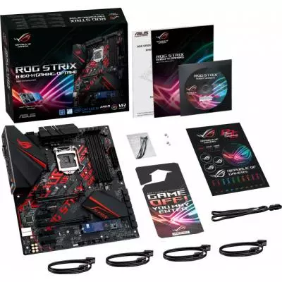 Материнская плата ASUS ROG STRIX B360-H GAMING OPTANE - 11
