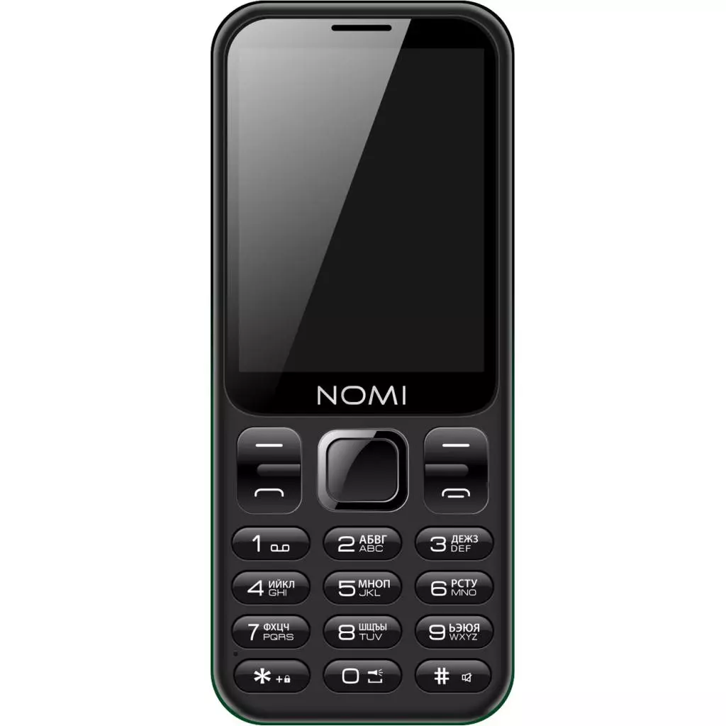 Мобильный телефон Nomi i284 Black - 1 Мобильный телефон Nomi i284 Black - 1