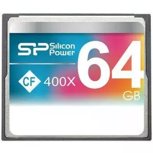 Карта памяти Silicon Power 64GB Compact Flash 400x (SP064GBCFC400V10)