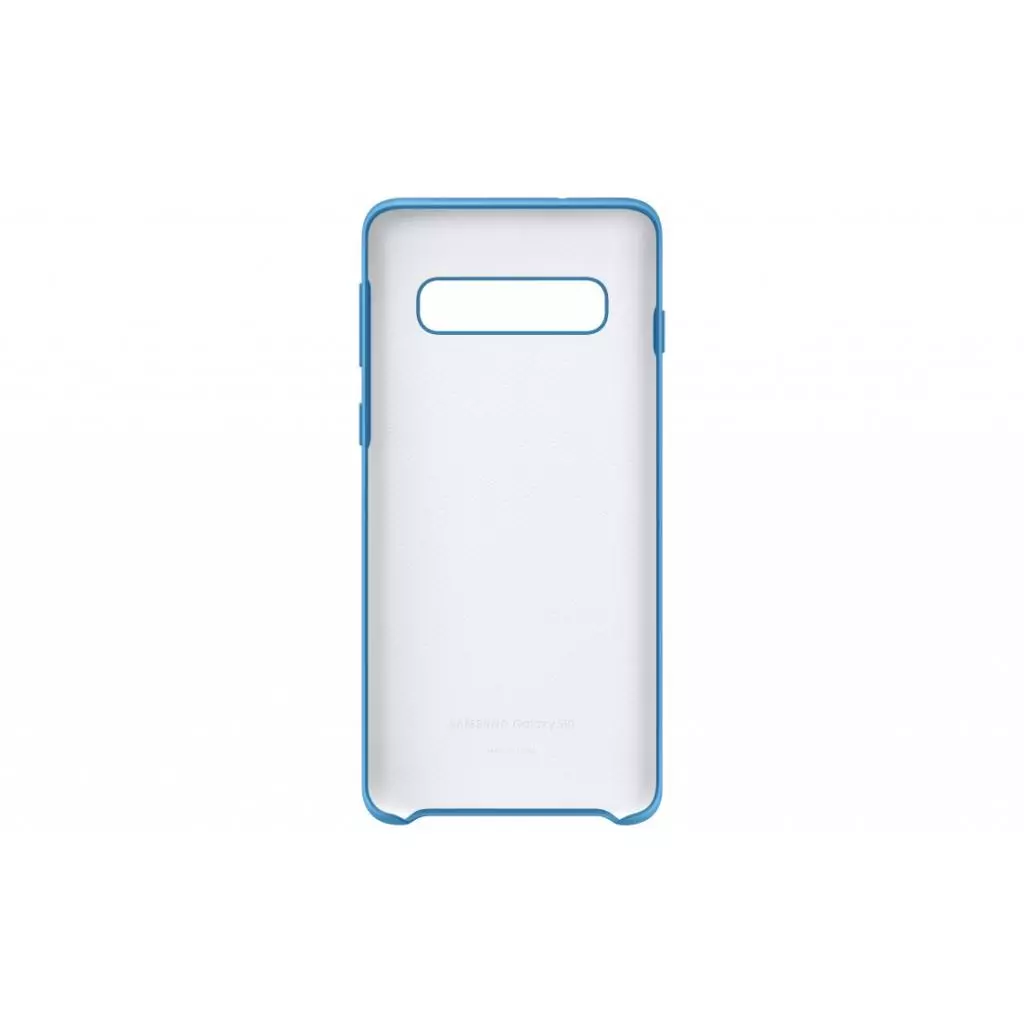 Чехол для моб. телефона Samsung Galaxy S10 (G973) Silicone Cover Blue (EF-PG973TLEGRU) - 3