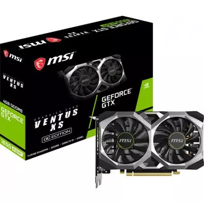 Видеокарта MSI GeForce GTX1650 SUPER 4096Mb VENTUS XS OC (GTX 1650 SUPER VENTUS XS OC)