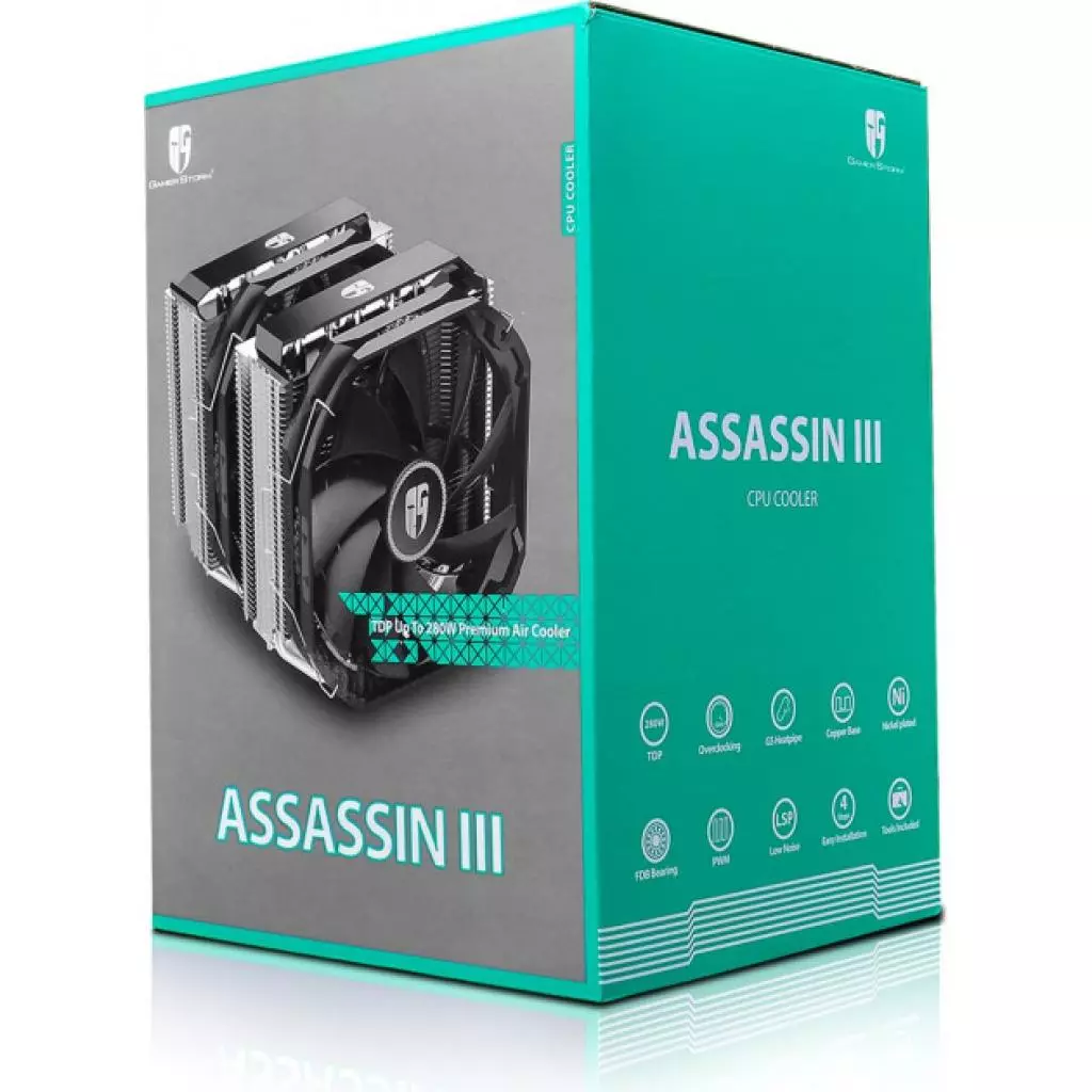 Кулер для процессора Deepcool ASSASSIN III - 3 Кулер для процессора Deepcool ASSASSIN III - 3