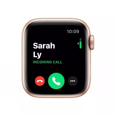 Смарт-часы Apple Watch Series 5 GPS, 44mm Gold Aluminium Case with Pink Sand (MWVE2UL/A) - 2