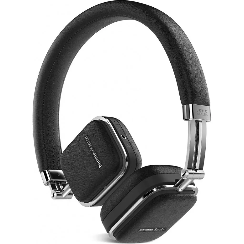 Наушники Harman Kardon Soho Wireless Black (HKSOHOBTBLK) - 2 Наушники Harman Kardon Soho Wireless Black (HKSOHOBTBLK) - 2