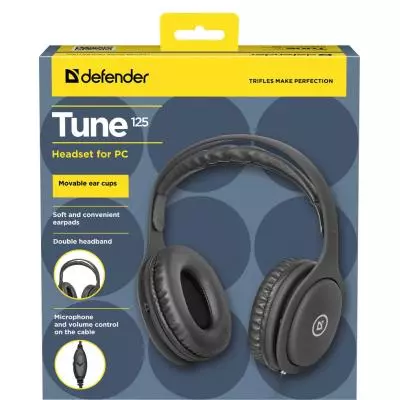 Наушники Defender Tune 125 Black (63125) - 3