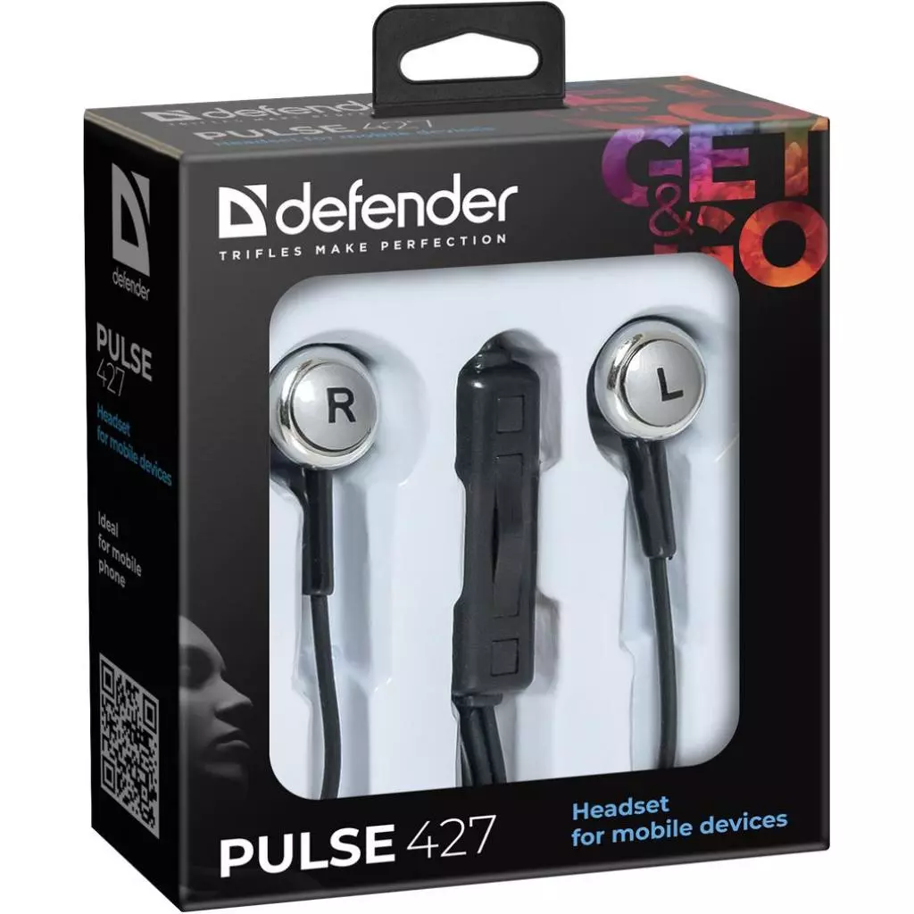 Наушники Defender Pulse 427 Black (63427) - 1 Наушники Defender Pulse 427 Black (63427) - 1