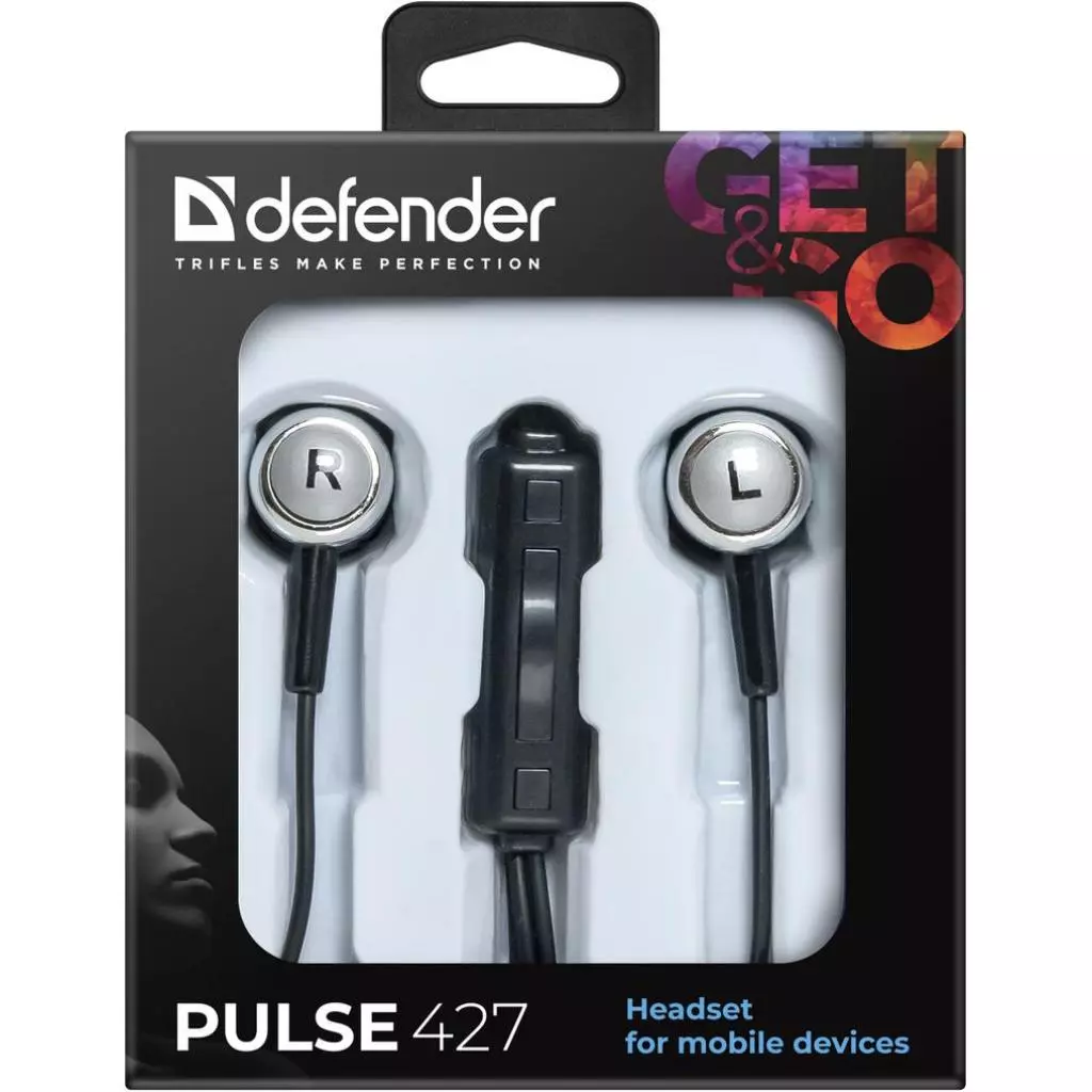 Наушники Defender Pulse 427 Black (63427) - 2 Наушники Defender Pulse 427 Black (63427) - 2