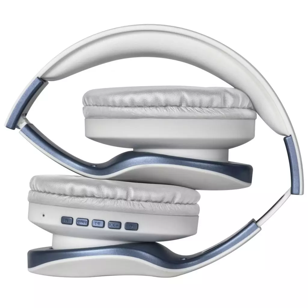 Наушники Defender FreeMotion B525 Bluetooth White-Blue (63526) - 2 Наушники Defender FreeMotion B525 Bluetooth White-Blue (63526) - 2