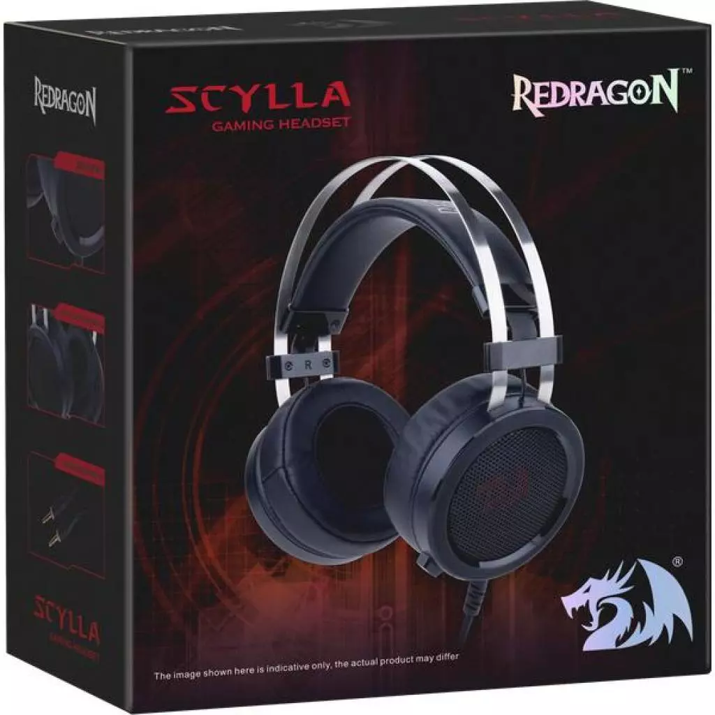Наушники Redragon Scylla Black-Red (75064) - 1 Наушники Redragon Scylla Black-Red (75064) - 1