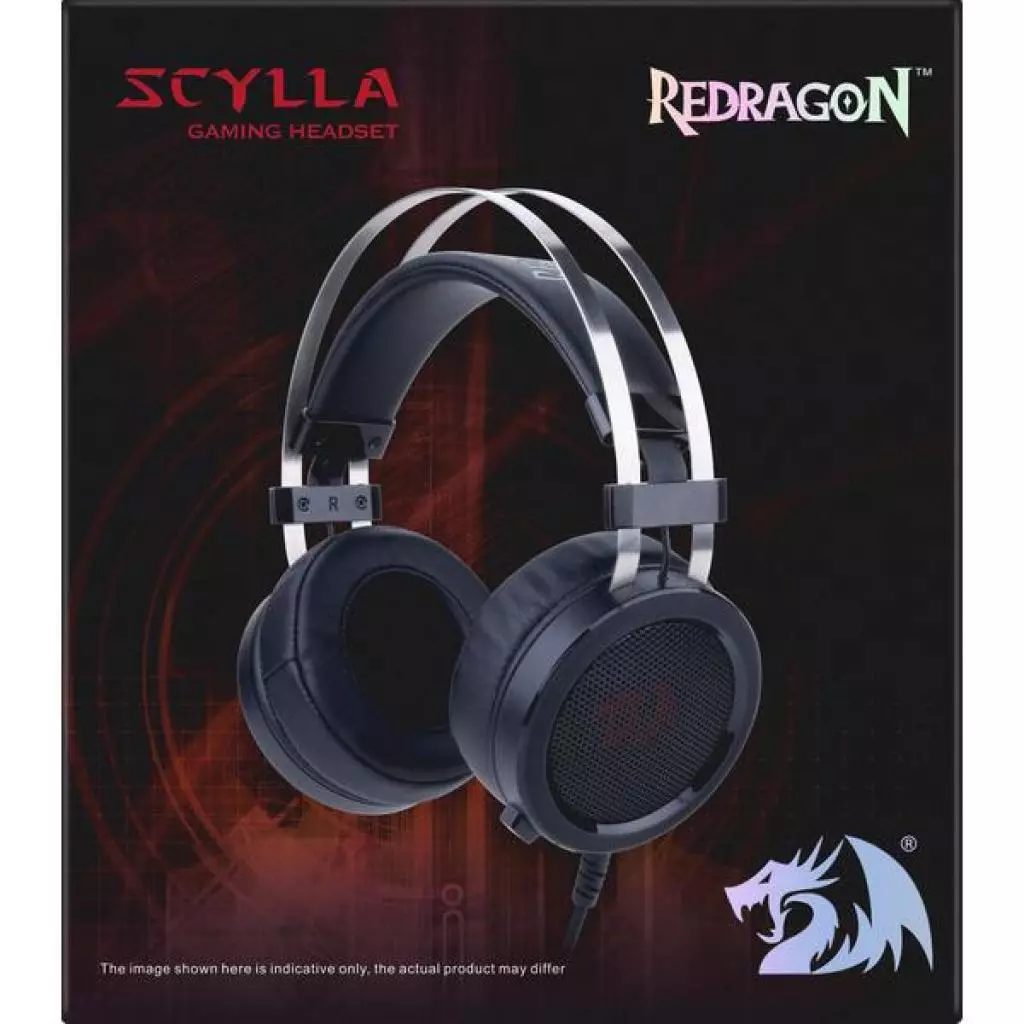 Наушники Redragon Scylla Black-Red (75064) - 2 Наушники Redragon Scylla Black-Red (75064) - 2
