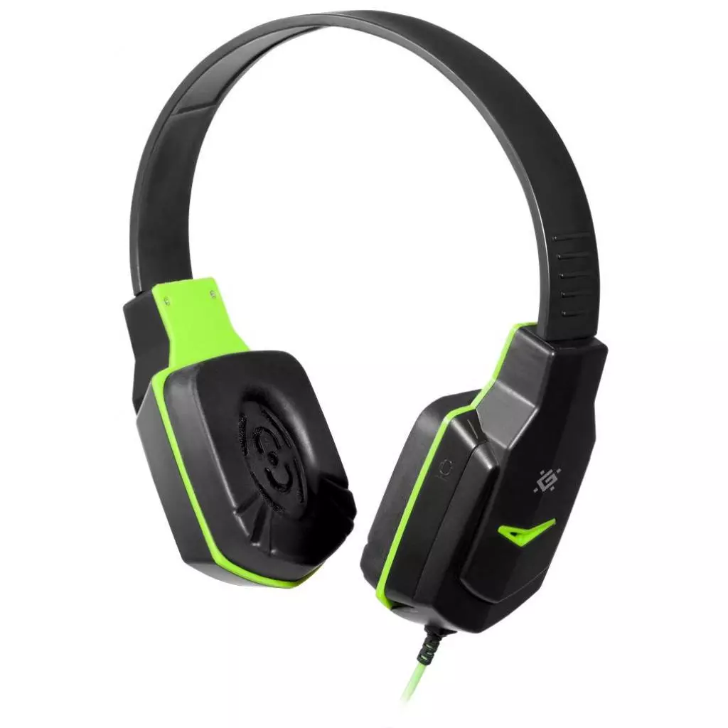 Наушники Defender Warhead G-320 Black-Green (64032) - 3 Наушники Defender Warhead G-320 Black-Green (64032) - 3