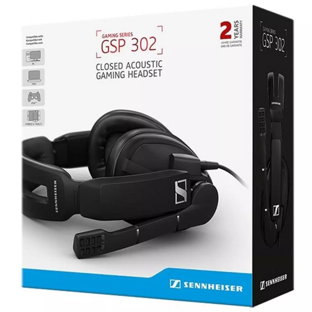Наушники Sennheiser GSP 302 (507243) - 3 Наушники Sennheiser GSP 302 (507243) - 3