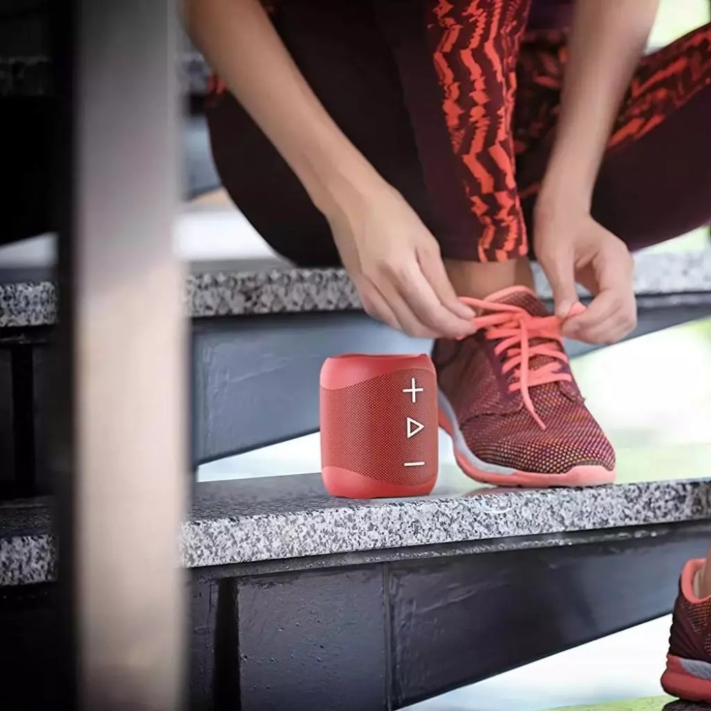 Акустическая система Sharp Compact Wireless Speaker Red (GX-BT180RD) - 5 Акустическая система Sharp Compact Wireless Speaker Red (GX-BT180RD) - 5