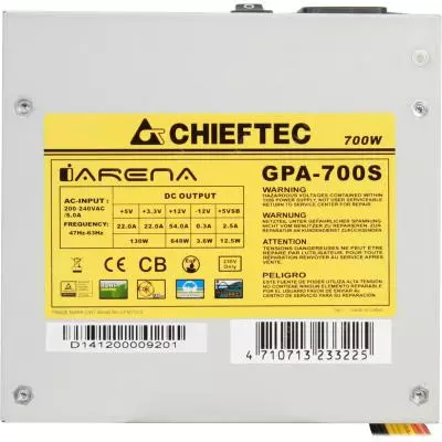 Блок питания Chieftec 700W (GPA-700S) - 2 Блок питания Chieftec 700W (GPA-700S) - 2