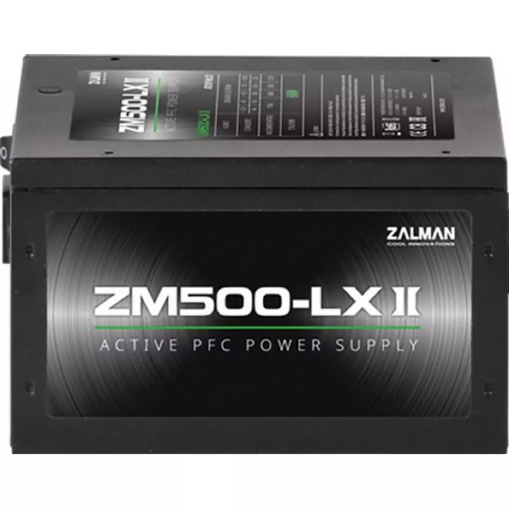 Блок питания Zalman 500W (ZM500-LXII) - 2 Блок питания Zalman 500W (ZM500-LXII) - 2