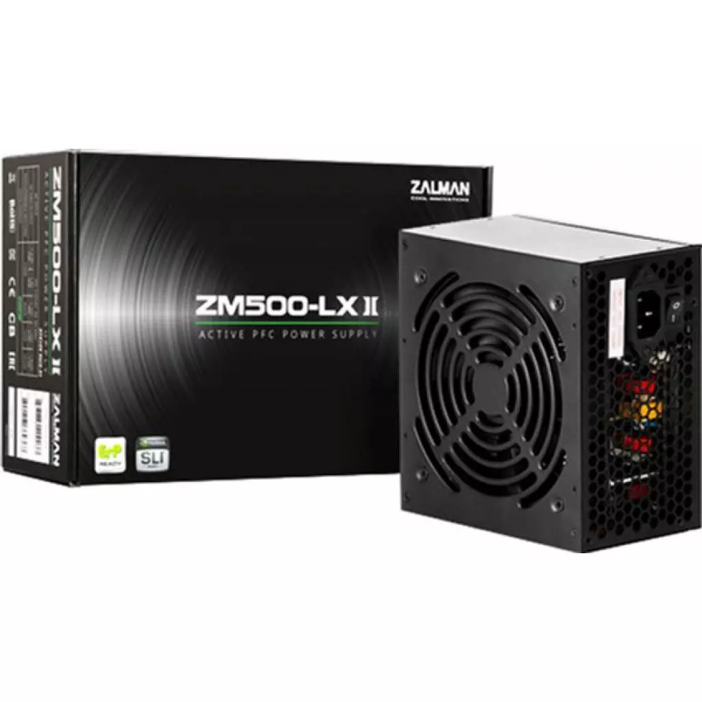 Блок питания Zalman 500W (ZM500-LXII) - 4 Блок питания Zalman 500W (ZM500-LXII) - 4