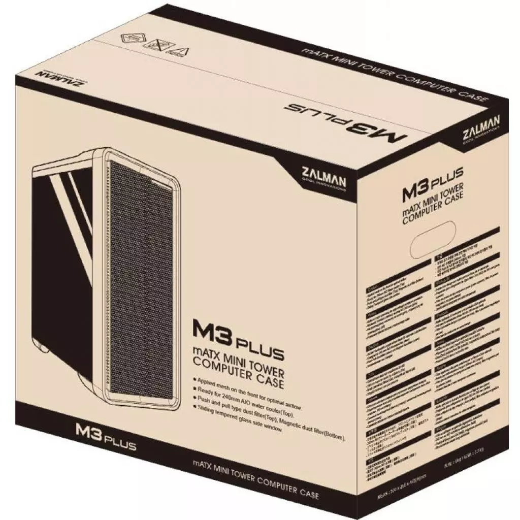 Корпус Zalman M3 PLUS Black - 4 Корпус Zalman M3 PLUS Black - 4