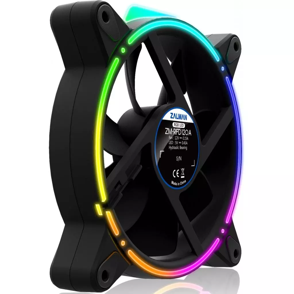 Кулер для корпуса Zalman RFD120A ARGB - 3 Кулер для корпуса Zalman RFD120A ARGB - 3