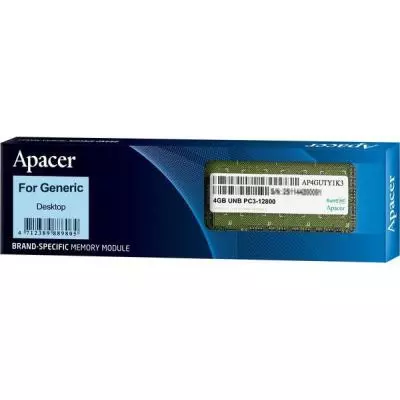 Модуль памяти для компьютера DDR3 4GB 1600 MHz Apacer (DL.04G2K.KAM) - 1 Модуль памяти для компьютера DDR3 4GB 1600 MHz Apacer (DL.04G2K.KAM) - 1