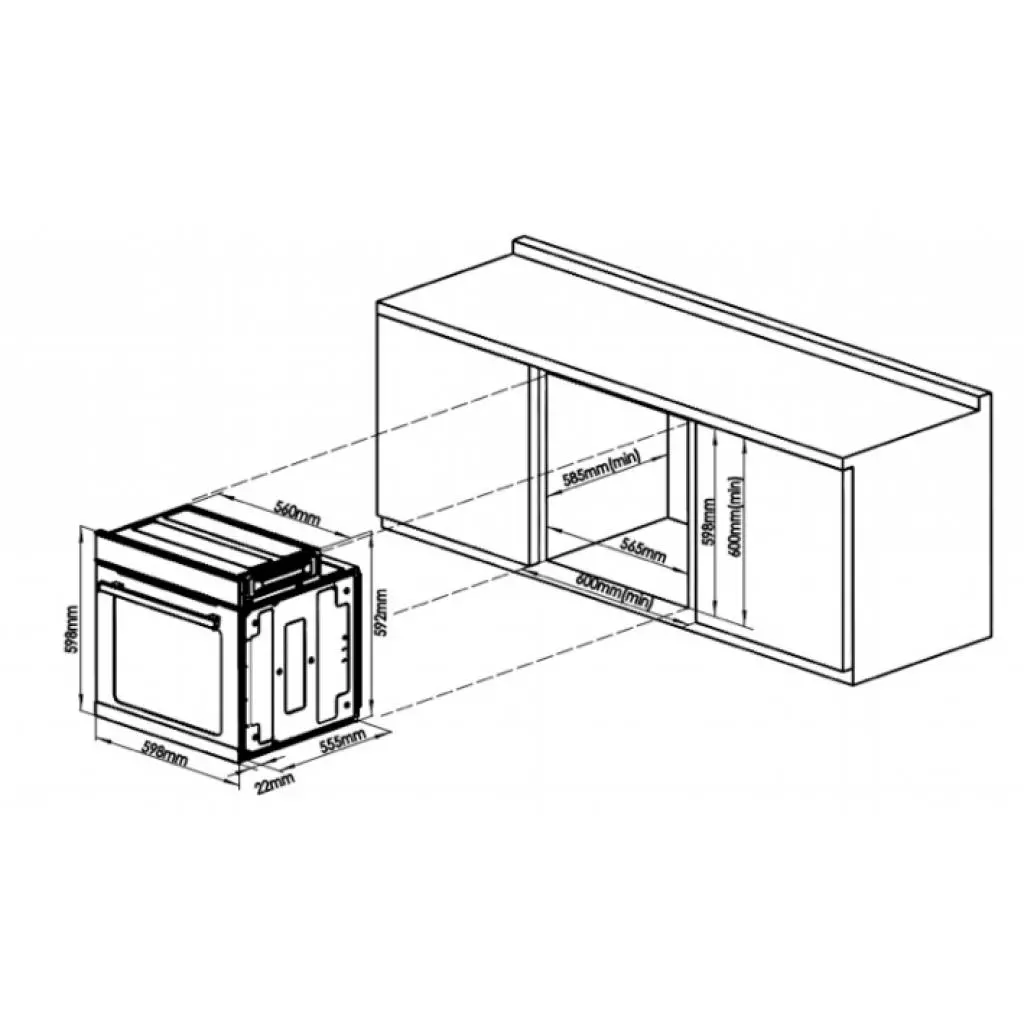 Духовой шкаф Liberty HO-815B - 1 Духовой шкаф Liberty HO-815B - 1