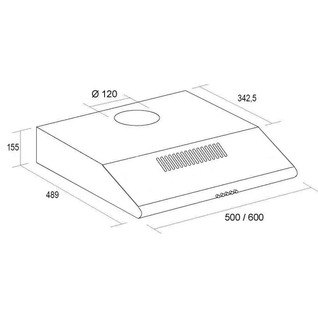 Вытяжка кухонная Borgio BGH(TR) 60 White - 5