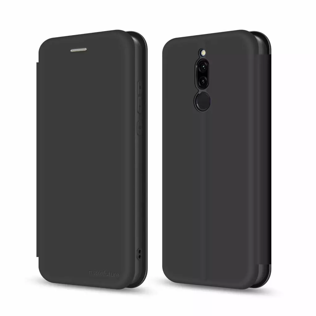 Чехол для моб. телефона MakeFuture Xiaomi Redmi 8 Flip (Soft-Touch PU) Black (MCP-XR8BK) - 3