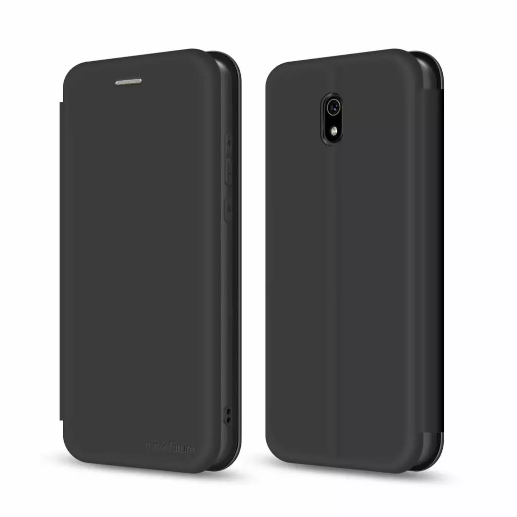 Чехол для моб. телефона MakeFuture Xiaomi Redmi 8A Flip (Soft-Touch PU) Black (MCP-XR8ABK) - 3 Чехол для моб. телефона MakeFuture Xiaomi Redmi 8A Flip (Soft-Touch PU) Black (MCP-XR8ABK) - 3