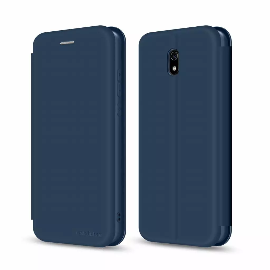 Чехол для моб. телефона MakeFuture Xiaomi Redmi 8A Flip (Soft-Touch PU) Blue (MCP-XR8ABL) - 1