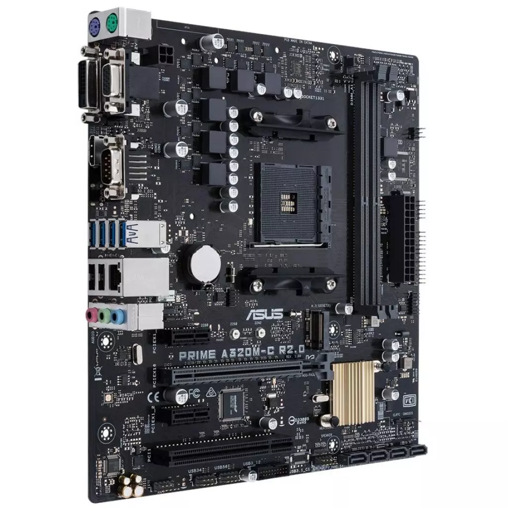 Материнская плата ASUS PRIME A320M-C R2.0 - 2 Материнская плата ASUS PRIME A320M-C R2.0 - 2