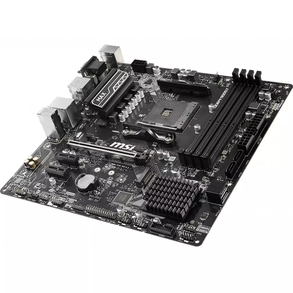 Материнская плата MSI B450M PRO-VDH MAX - 4 Материнская плата MSI B450M PRO-VDH MAX - 4