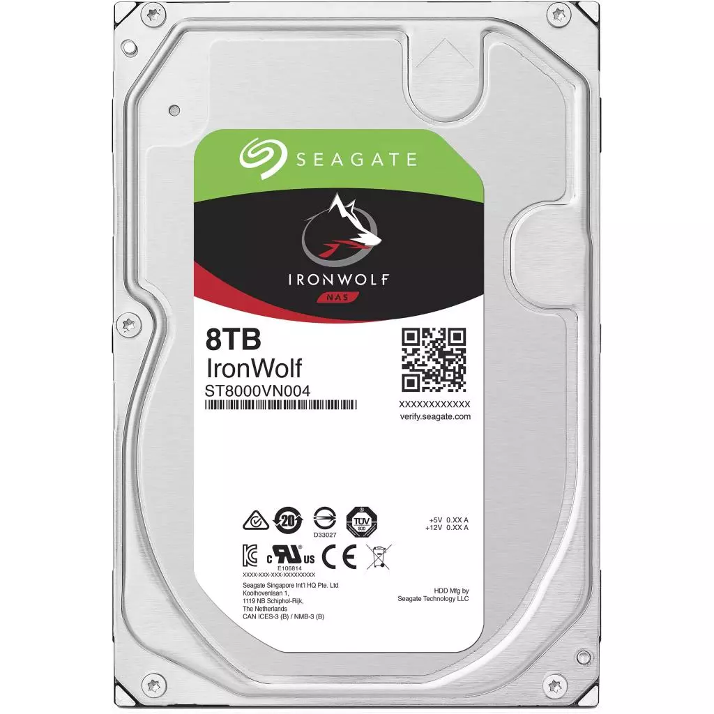 Жесткий диск 3.5" 8TB Seagate (ST8000VN004)