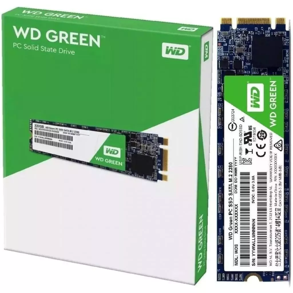 Накопитель SSD M.2 2280 480GB WD (WDS480G2G0B) - 2