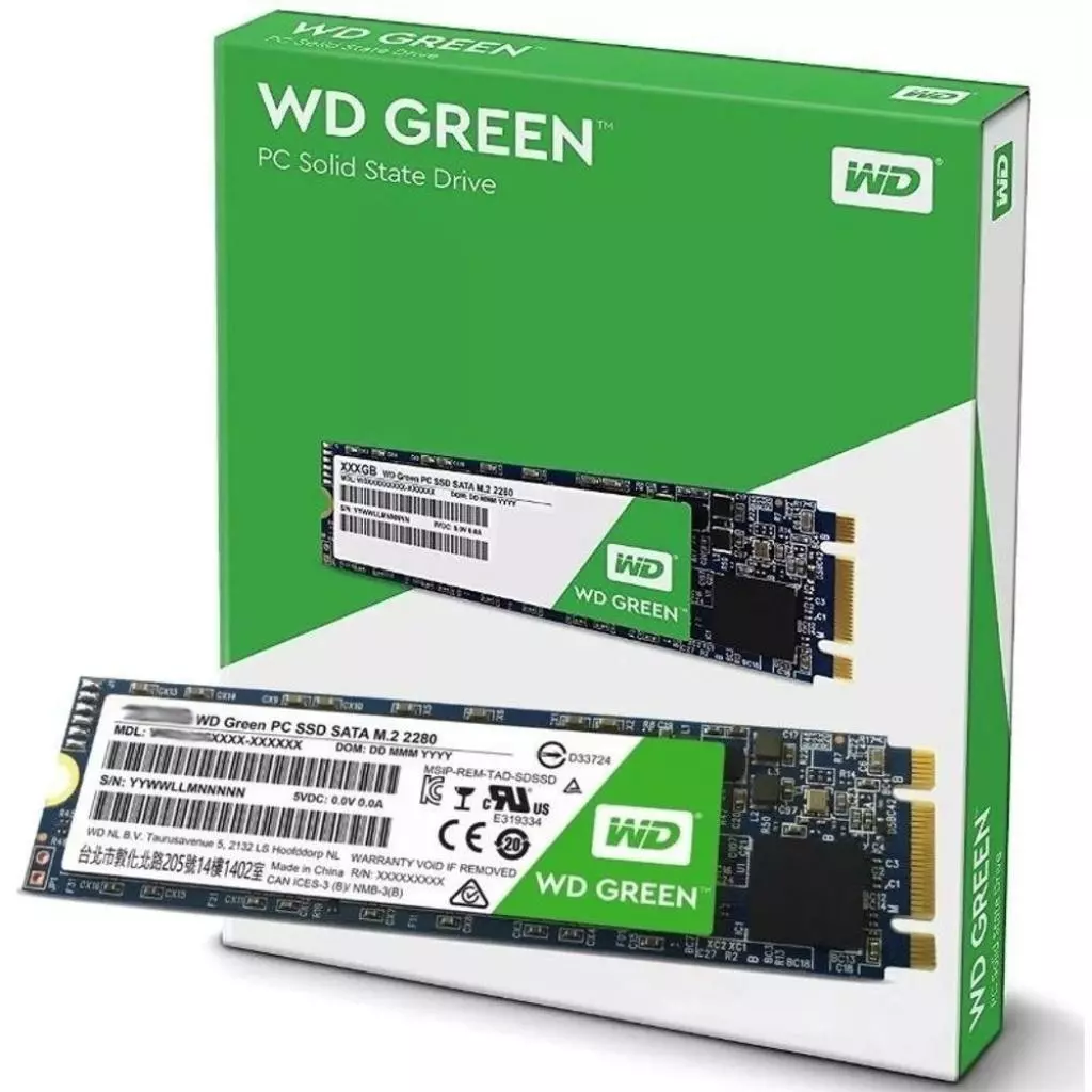 Накопитель SSD M.2 2280 480GB WD (WDS480G2G0B) - 3