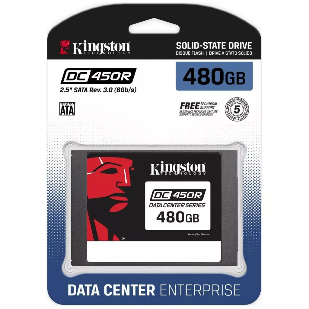 Накопитель SSD 2.5" 480GB Kingston (SEDC450R/480G) - 2 Накопитель SSD 2.5" 480GB Kingston (SEDC450R/480G) - 2