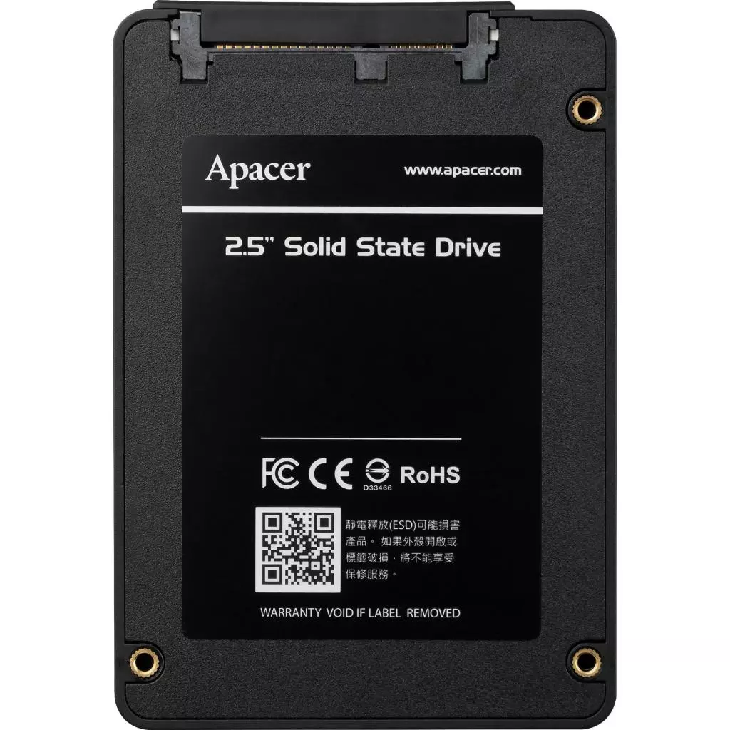 Накопитель SSD 2.5" 480GB Apacer (AP480GAS340G) - 1 Накопитель SSD 2.5" 480GB Apacer (AP480GAS340G) - 1