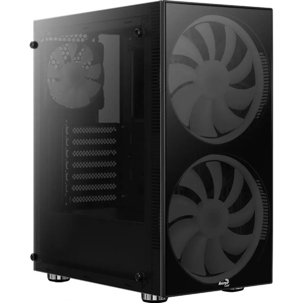 Корпус AeroCool Python-G-BK-v1 (4718009158689) - 4 Корпус AeroCool Python-G-BK-v1 (4718009158689) - 4