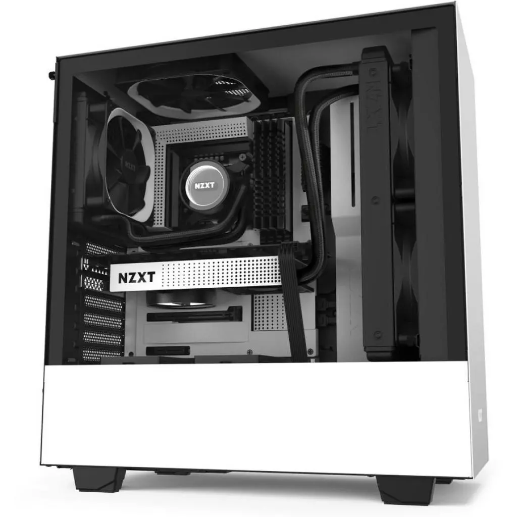 Корпус NZXT H510 White/Black (CA-H510B-W1) - 3 Корпус NZXT H510 White/Black (CA-H510B-W1) - 3