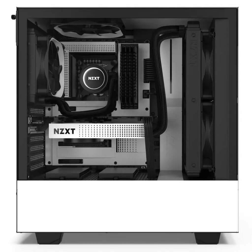 Корпус NZXT H510 White/Black (CA-H510B-W1) - 11 Корпус NZXT H510 White/Black (CA-H510B-W1) - 11