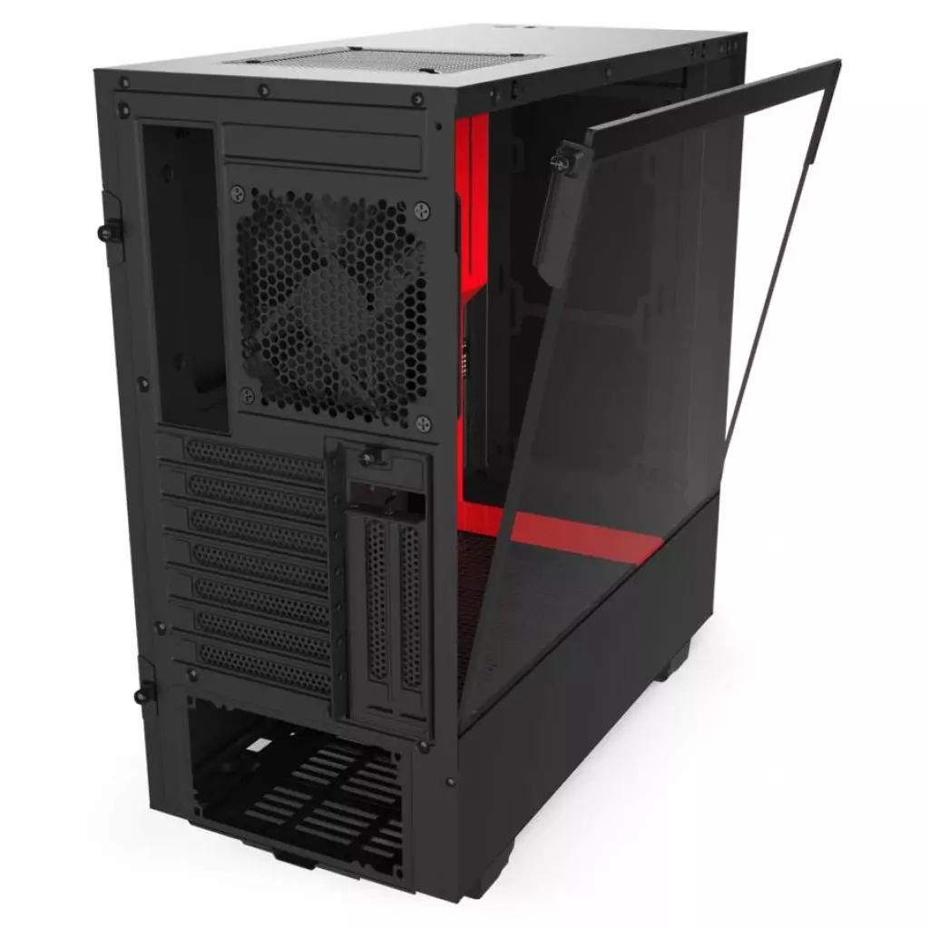Корпус NZXT H510i Black/Red (CA-H510i-BR) - 4