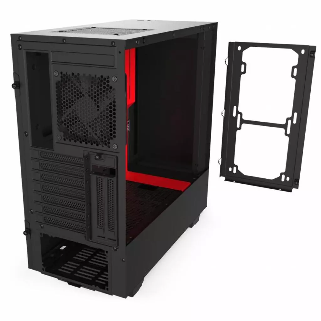 Корпус NZXT H510i Black/Red (CA-H510i-BR) - 5