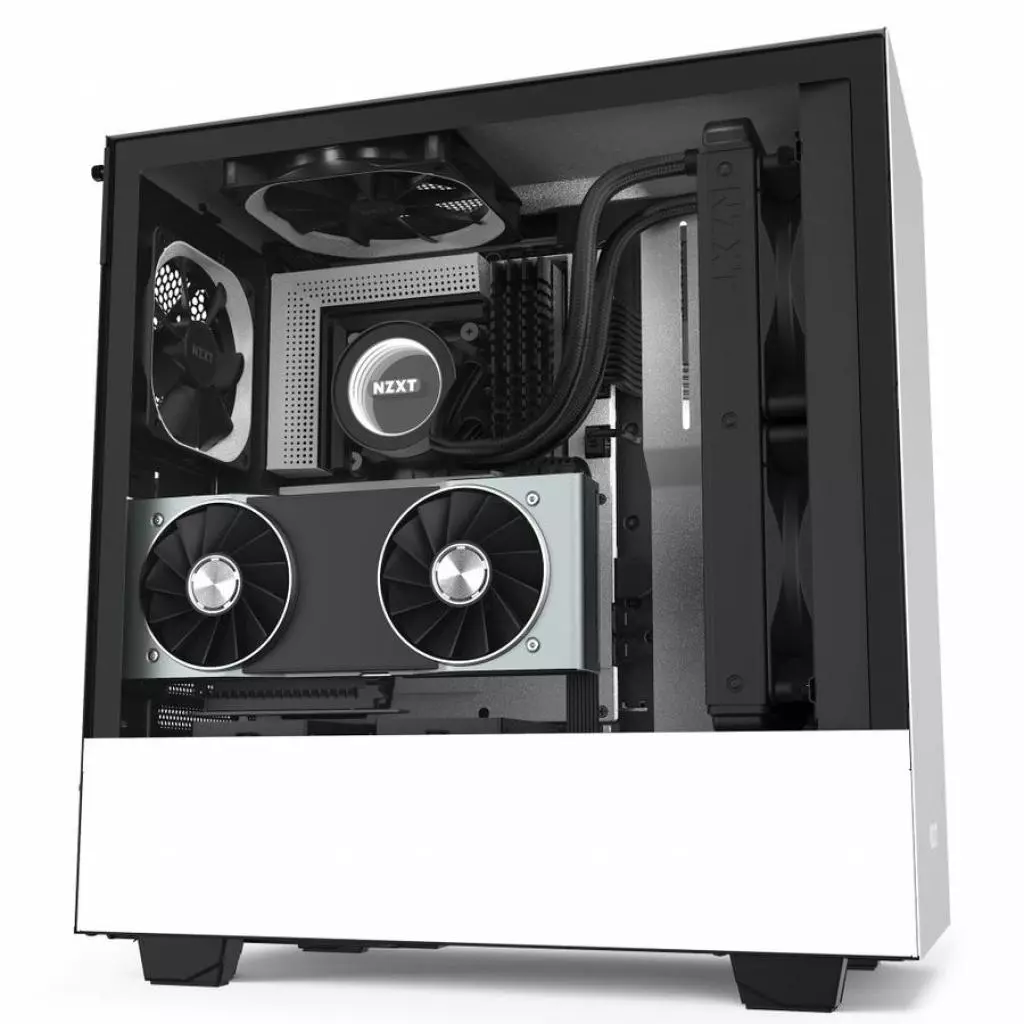 Корпус NZXT H510i White/Black (CA-H510i-W1) - 3 Корпус NZXT H510i White/Black (CA-H510i-W1) - 3