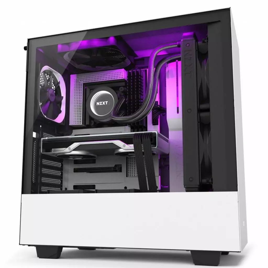 Корпус NZXT H510i White/Black (CA-H510i-W1) - 11 Корпус NZXT H510i White/Black (CA-H510i-W1) - 11