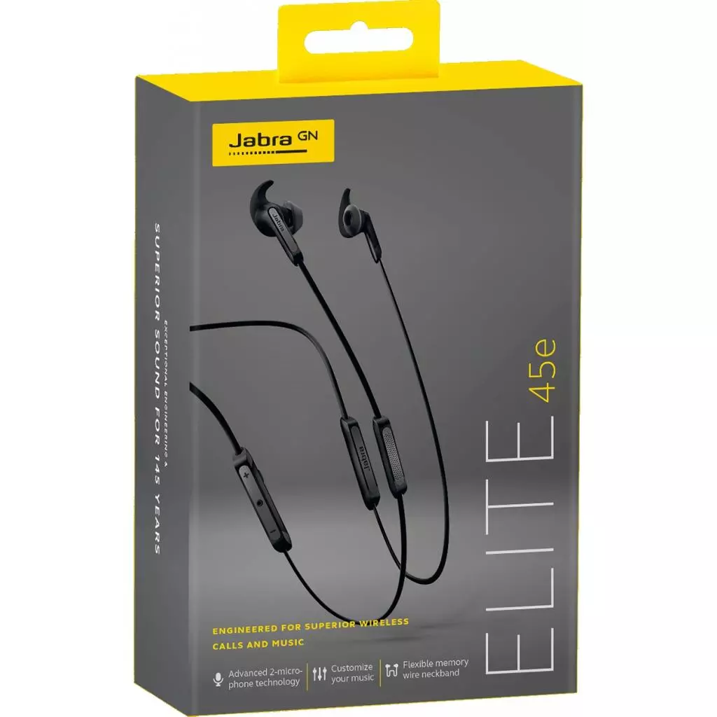 Наушники Jabra Elite 45e Black (100-98900000-60) - 7