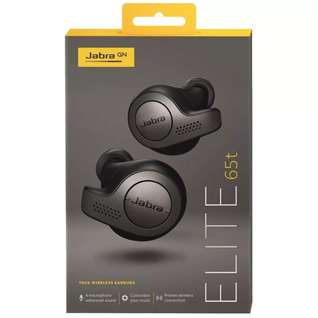 Наушники Jabra Elite 65t Black (100-99000000-60) - 4