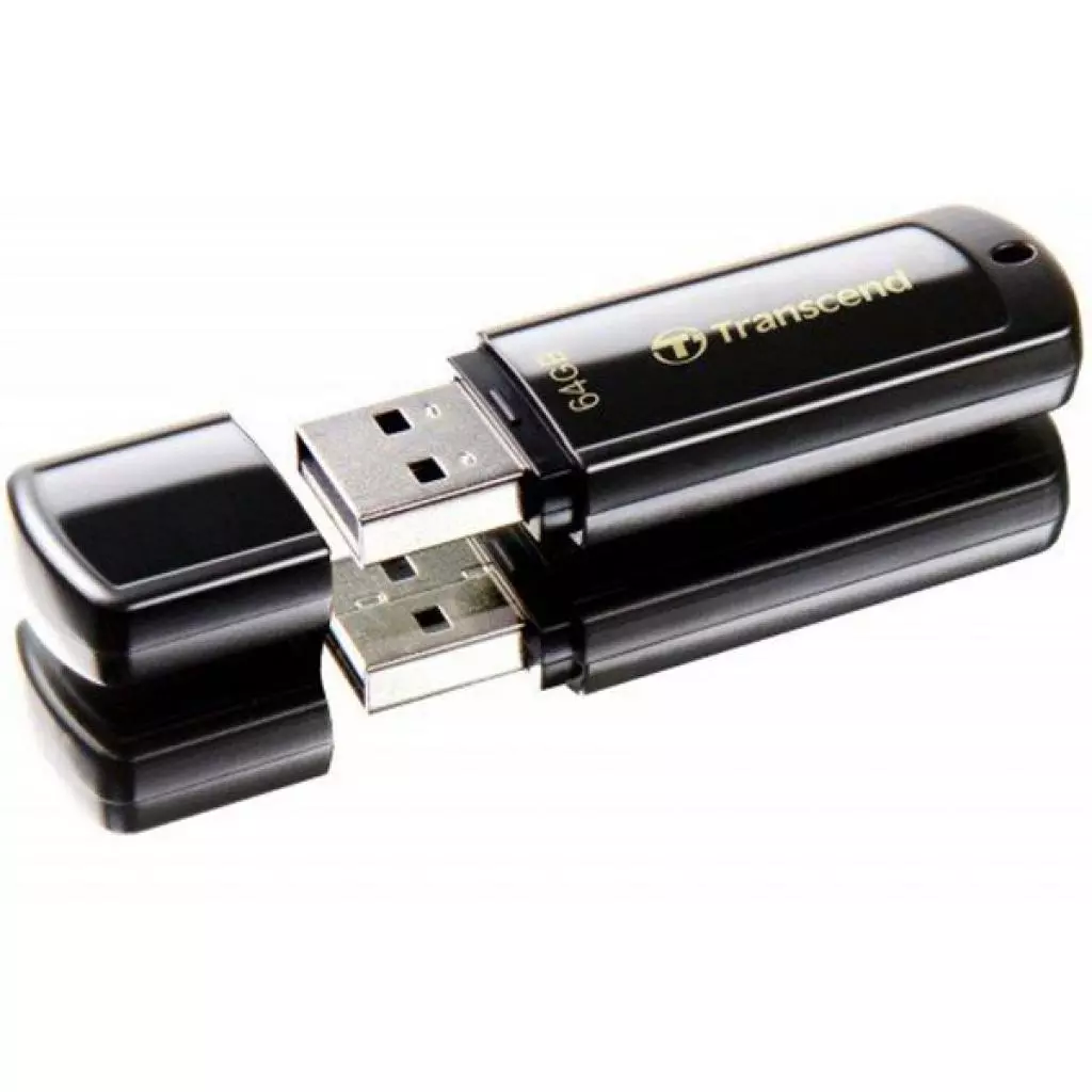 USB флеш накопитель Transcend 64Gb JetFlash 350 (TS64GJF350-1) - 2 USB флеш накопитель Transcend 64Gb JetFlash 350 (TS64GJF350-1) - 2