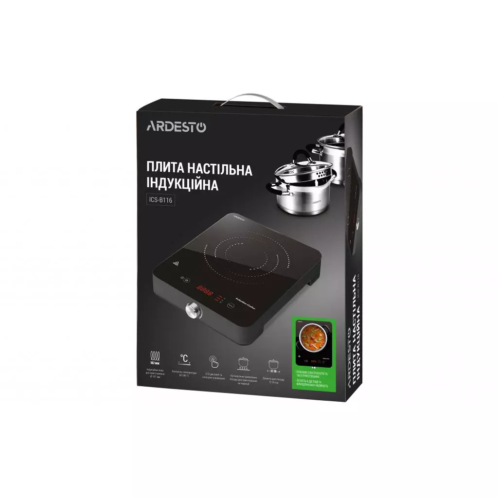 Электроплитка Ardesto ICS-B116 - 6