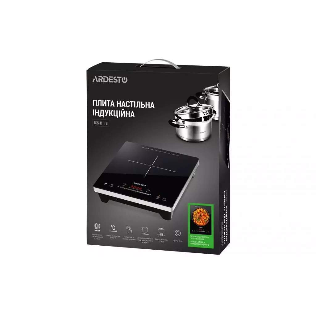 Электроплитка Ardesto ICS-B118 - 6