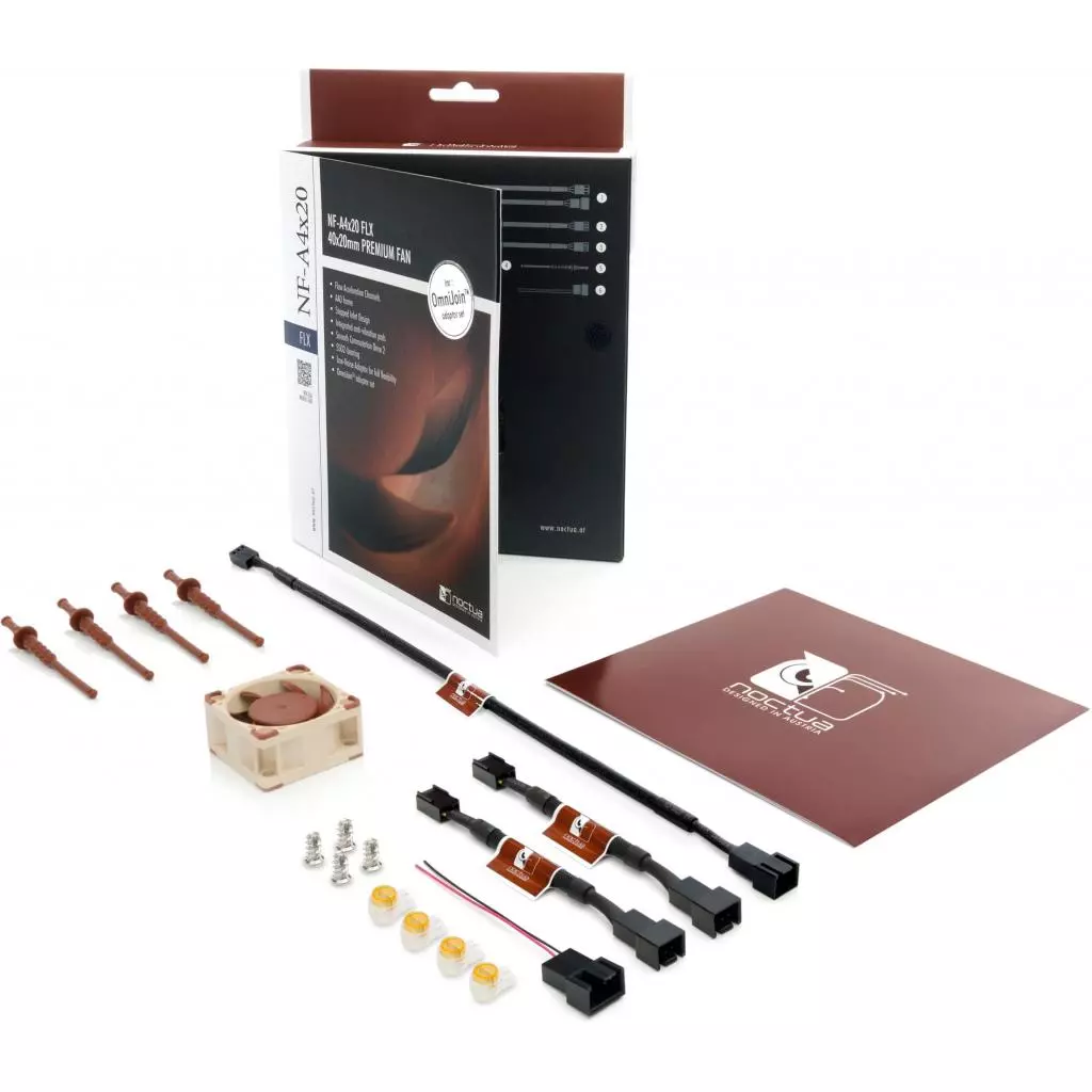 Кулер для корпуса Noctua NF-A4x20 FLX - 3 Кулер для корпуса Noctua NF-A4x20 FLX - 3